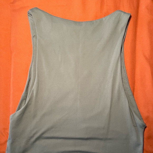 high neck halter bodysuit - Picture 5 of 6